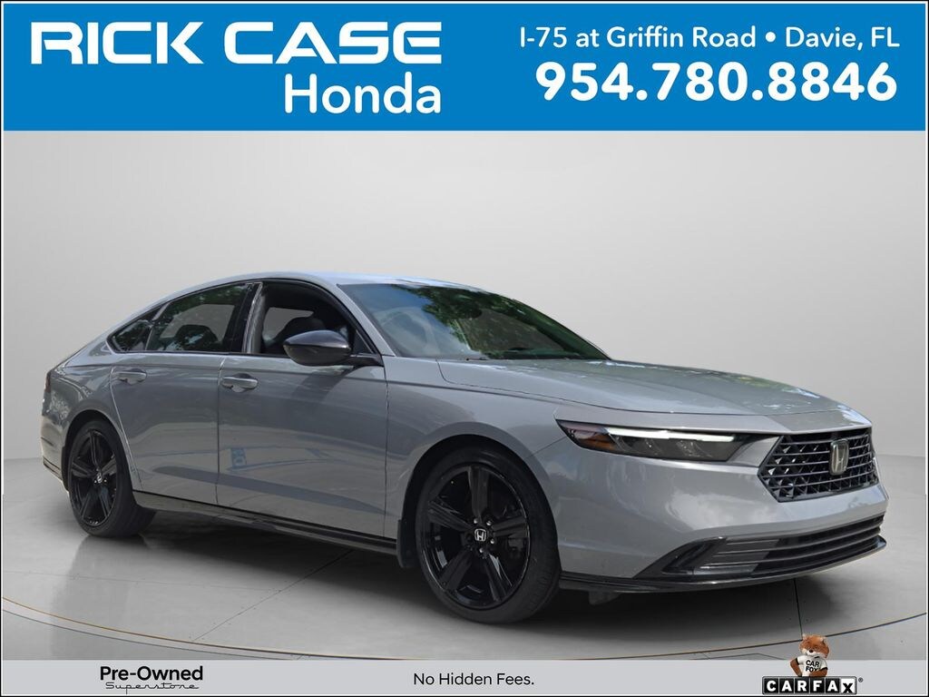 Used 2023 Honda Accord Hybrid Sport-L Sedan