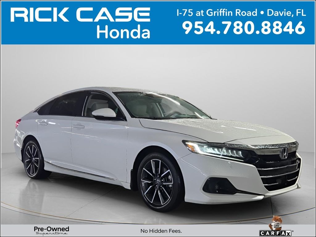 Certified 2022 Honda Accord EX-L Sedan