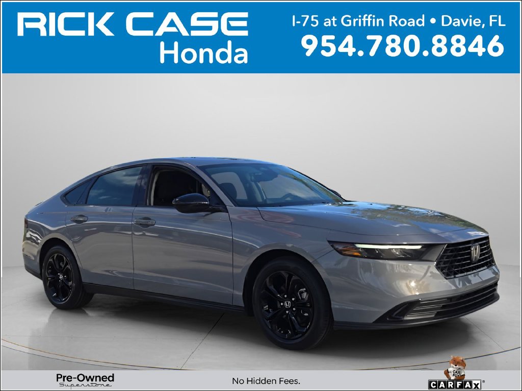 Used 2025 Honda Accord SE Sedan