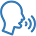 Destination by Voice Icon