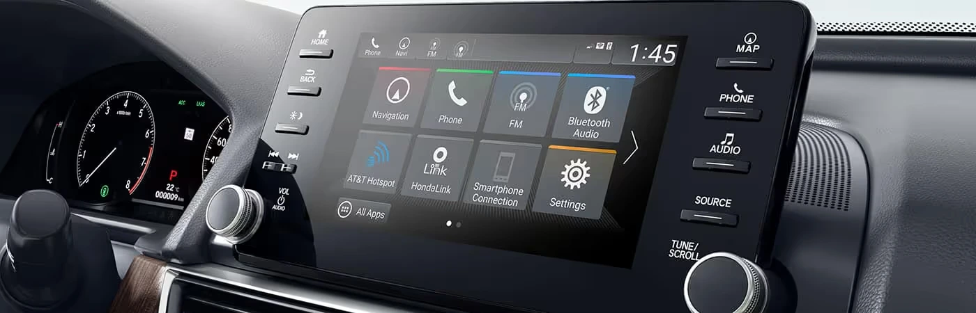 HondaLink App Display Screen