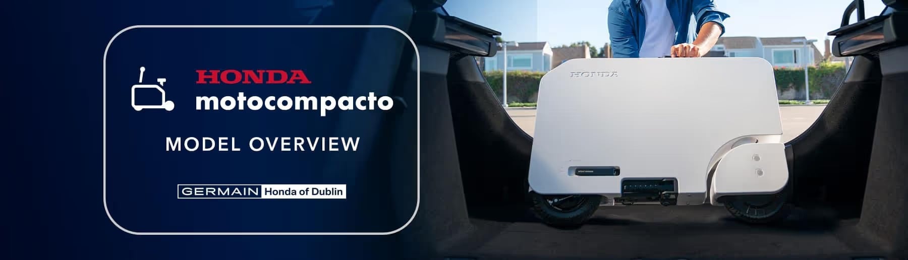 Honda Motocompacto e-Scooter Review | Germain Honda of Dublin