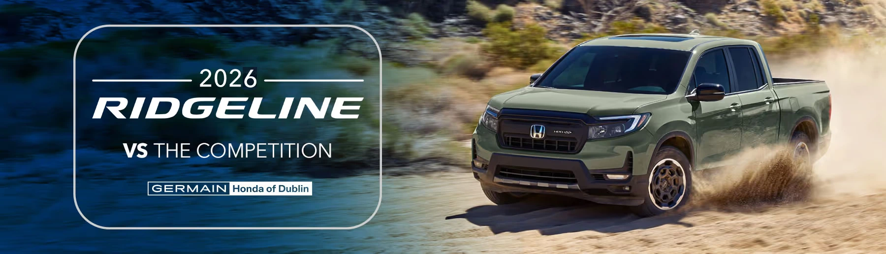 Honda Ridgeline vs Competition - Germain Honda of Dublin