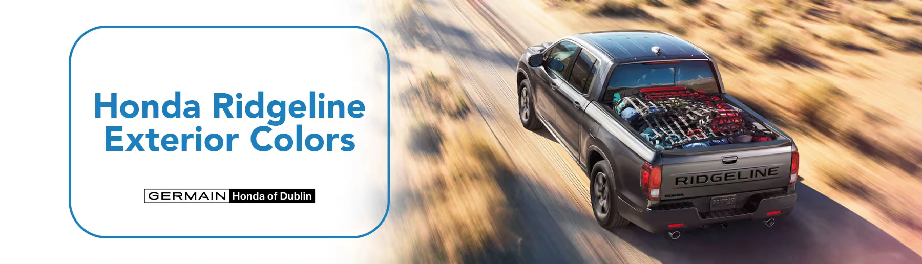 Honda Ridgeline Exterior Colors - Germain Honda of Dublin