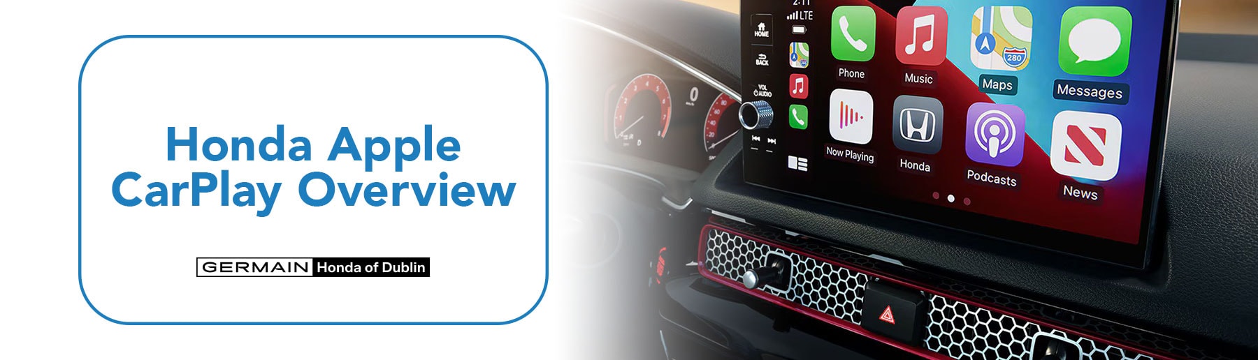 Honda Apple CarPlay Overview - Germain Honda of Dublin