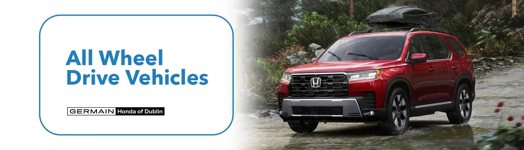 Honda Models with All-Wheel Drive at Germain Honda of Dublin