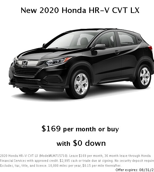 Hr V Lease Deal Rick Case Honda Euclid