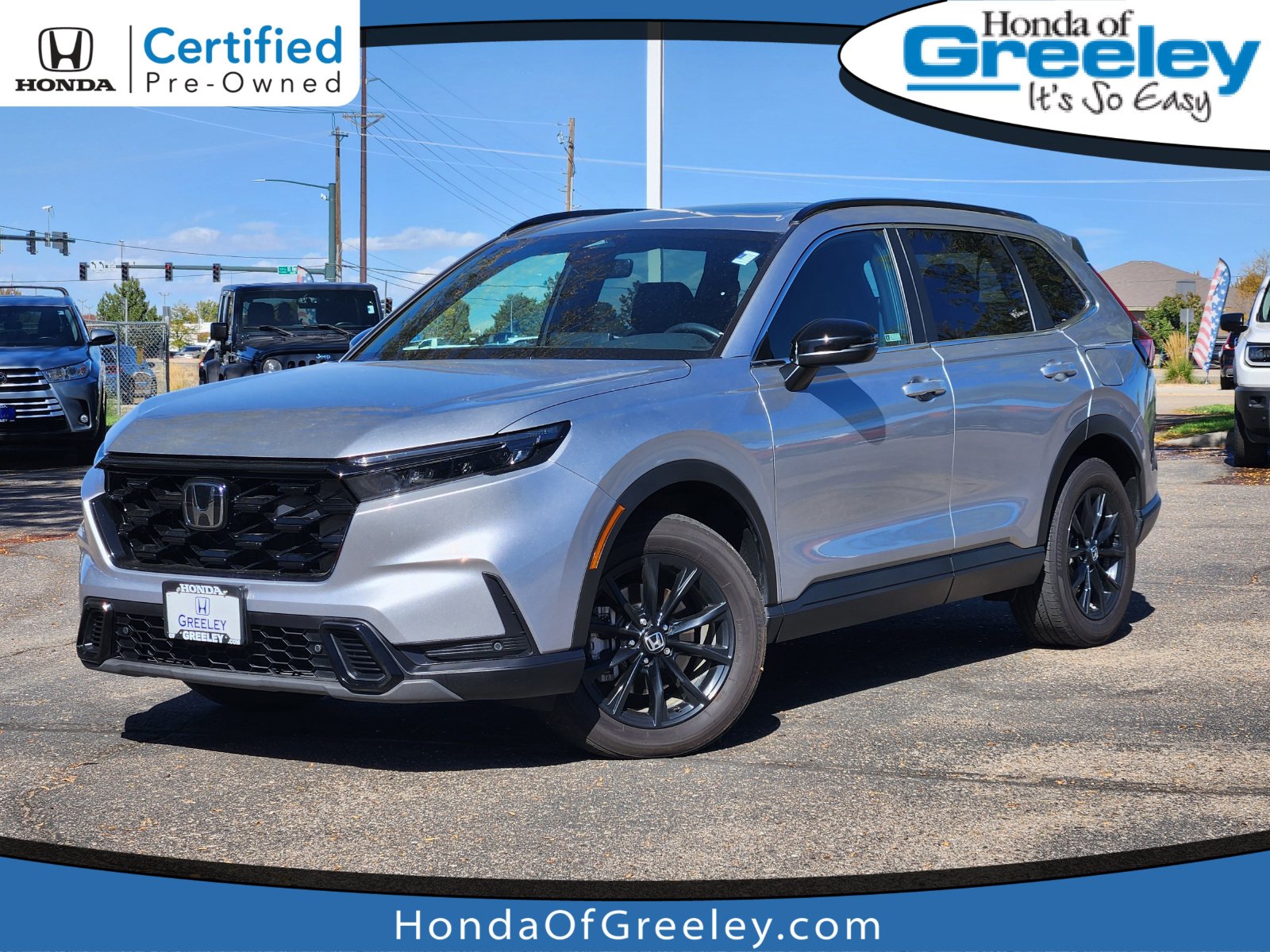 Certified 2025 Honda CR-V Hybrid Sport-L SUV