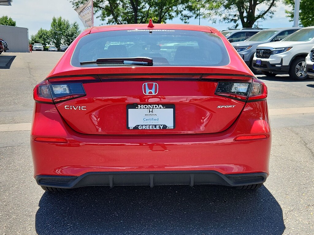 Certified 2025 Honda Civic Sport Hatchback
