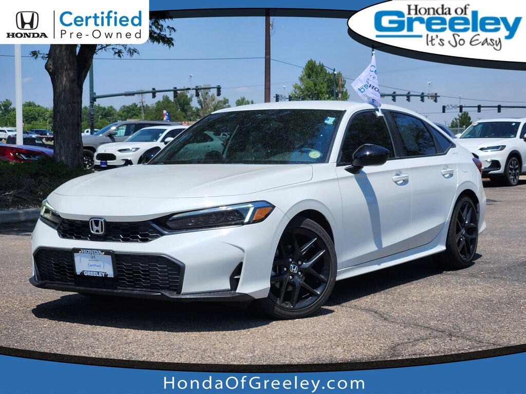 Certified 2025 Honda Civic Sport Sedan