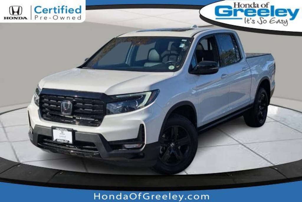 Certified 2023 Honda Ridgeline Black Edition Truck Crew Cab