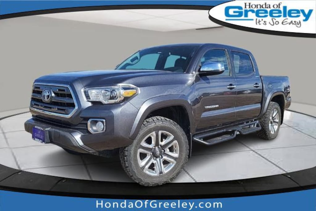 Used 2017 Toyota Tacoma Limited V6 Truck Double Cab
