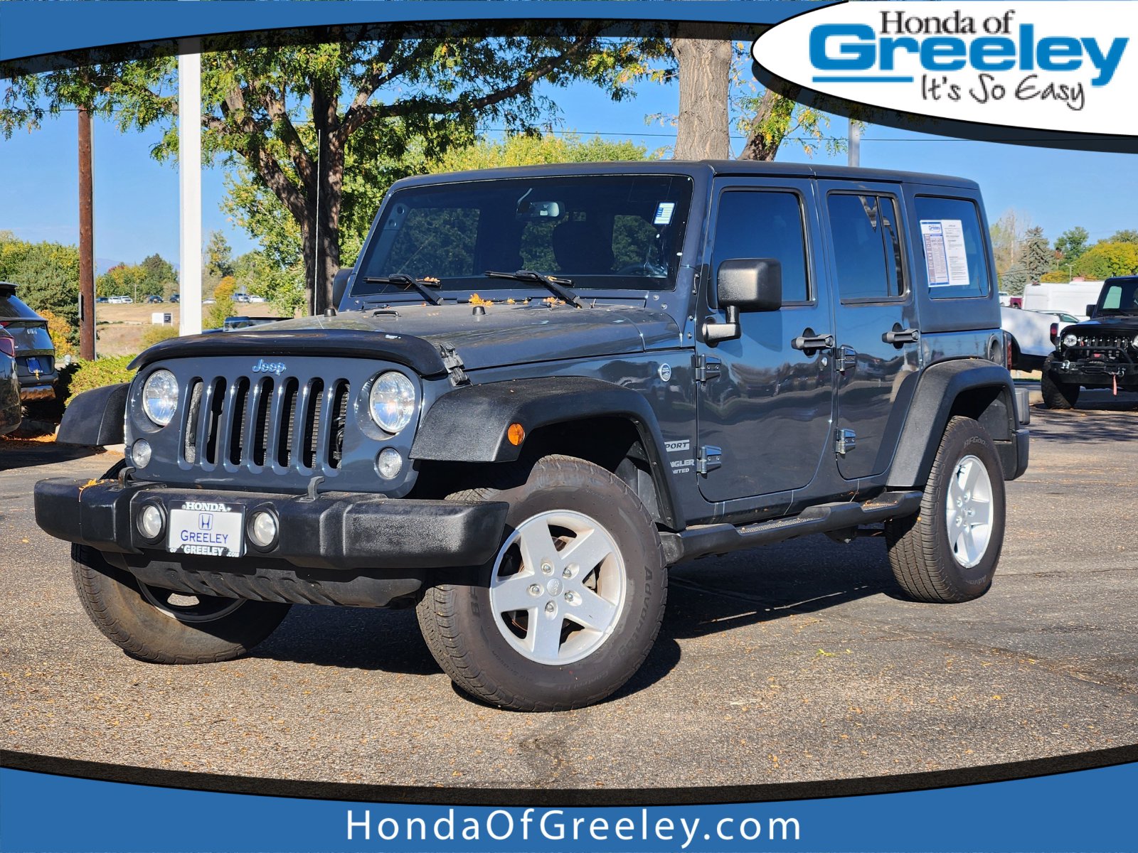 2017 Jeep Wrangler Unlimited