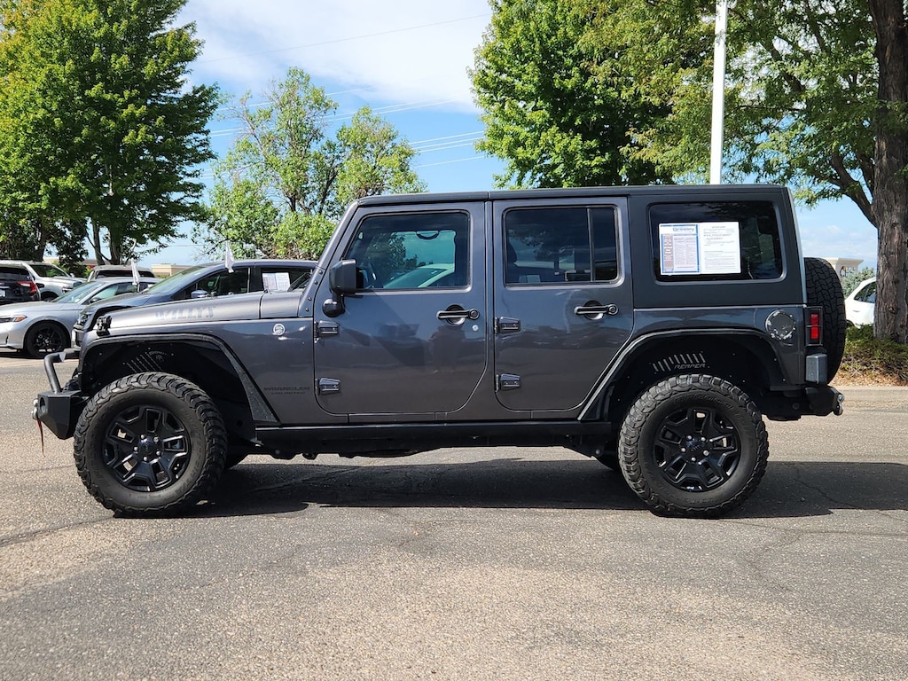 Used 2017 Jeep Wrangler JK Unlimited Sport 4x4 SUV