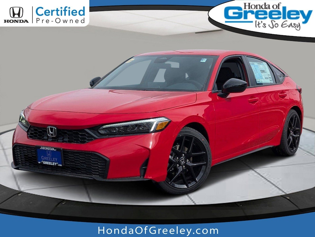 Certified 2025 Honda Civic Sport Hatchback
