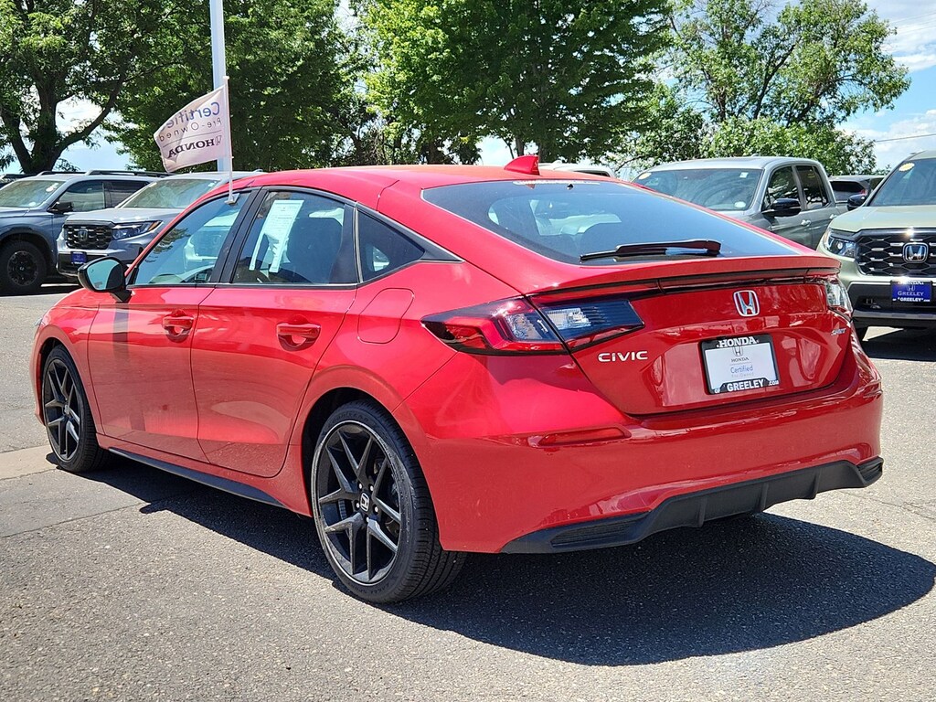 Certified 2025 Honda Civic Sport Hatchback