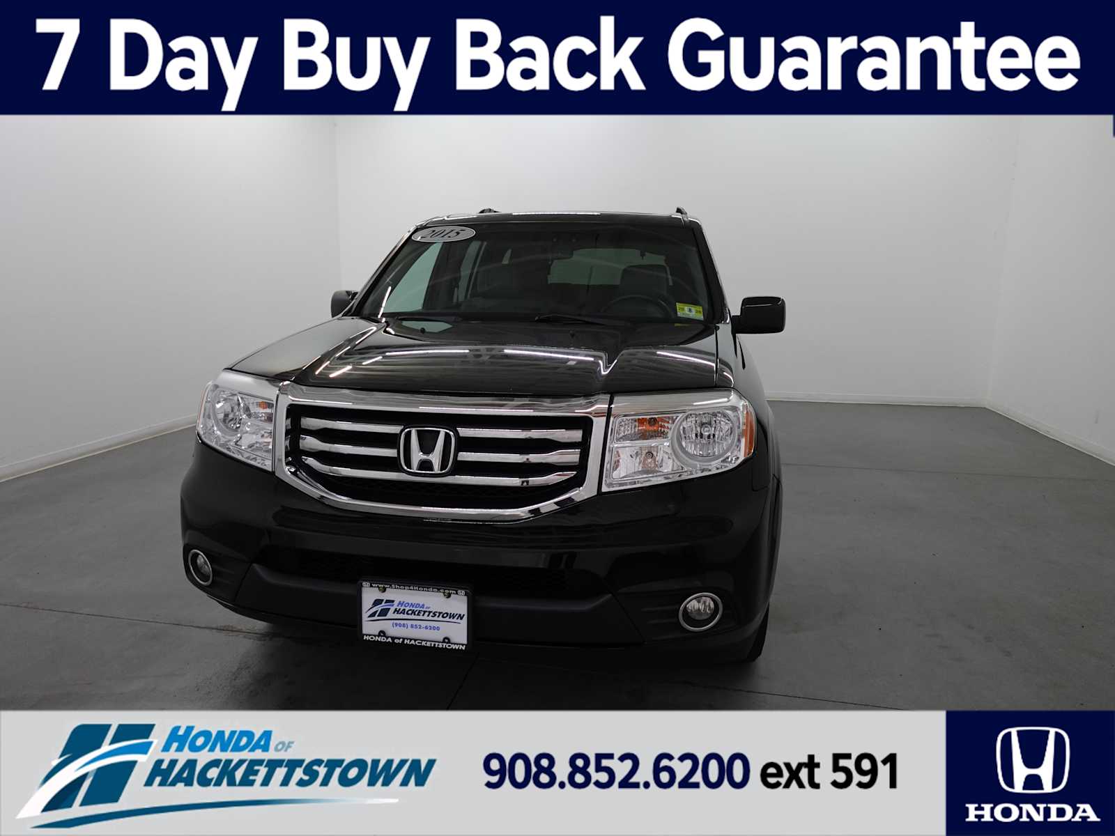 Used 2015 Honda Pilot EX-L with VIN 5FNYF4H71FB027034 for sale in Hackettstown, NJ