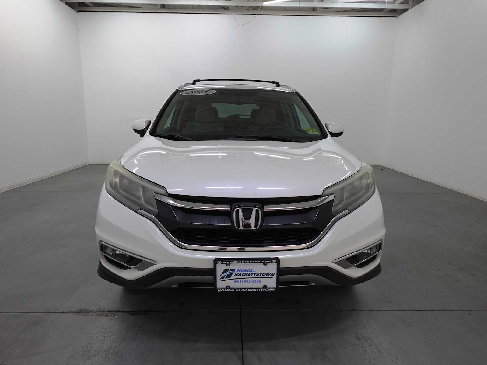 Used 2015 Honda CR-V EX-L with VIN 5J6RM4H74FL108269 for sale in Hackettstown, NJ