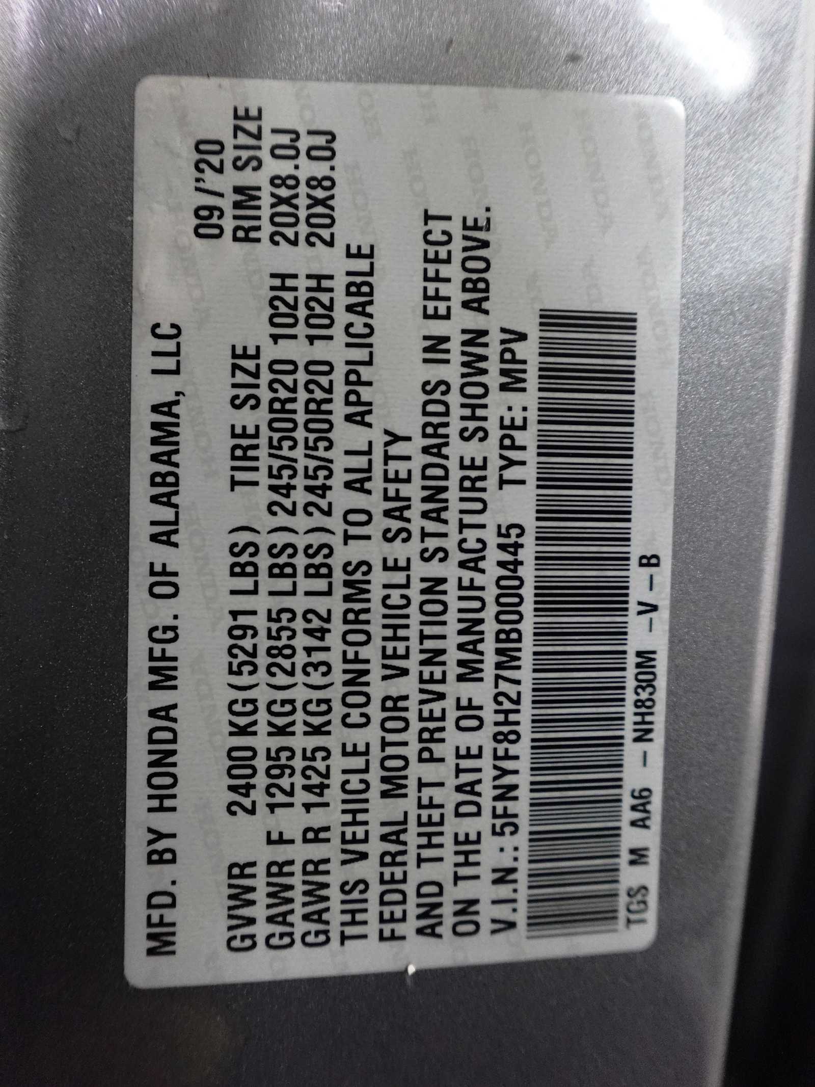 2021 Honda Passport Sport - Photo 29