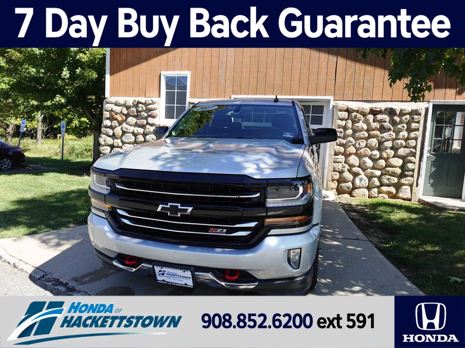 Used 2017 Chevrolet Silverado 1500 LT with VIN 1GCVKRECXHZ366918 for sale in Hackettstown, NJ