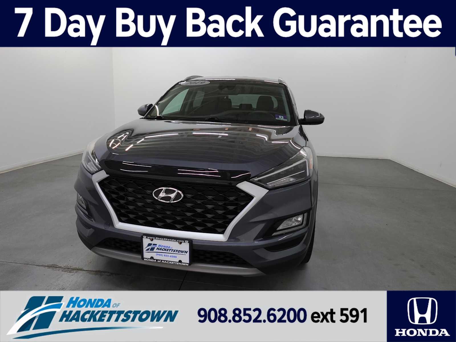 Used 2019 Hyundai Tucson Sport with VIN KM8J3CAL7KU081897 for sale in Hackettstown, NJ