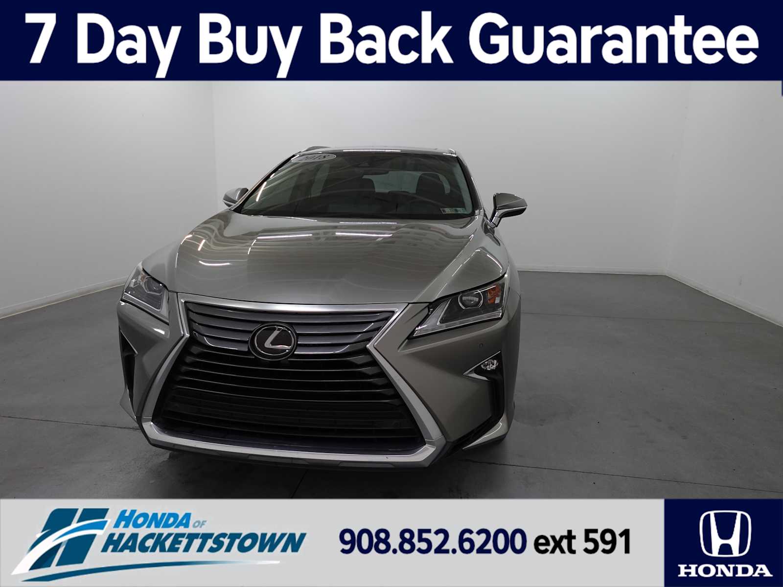 Used 2018 Lexus RX 350 with VIN 2T2BZMCA9JC146748 for sale in Hackettstown, NJ