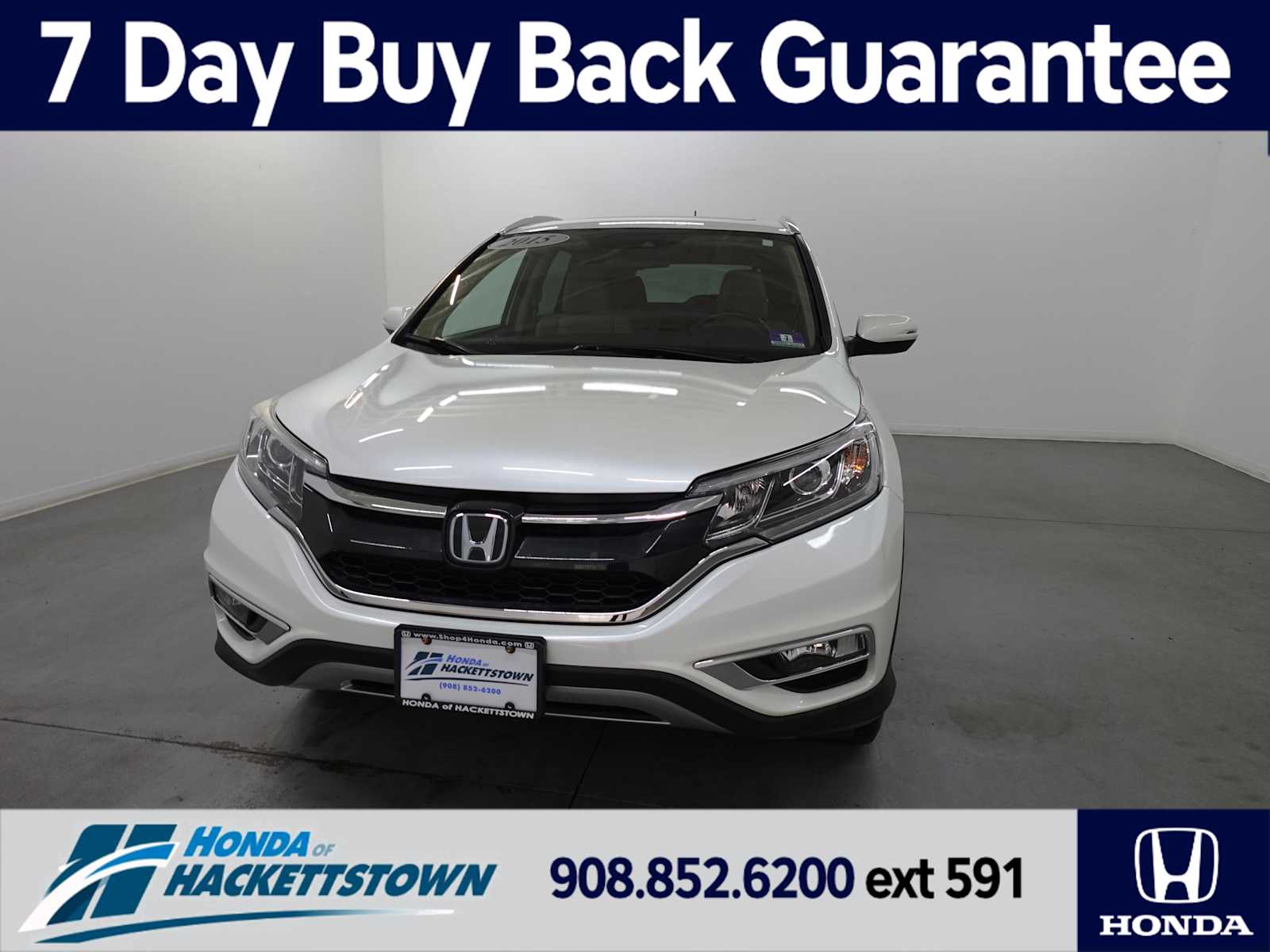 Used 2015 Honda CR-V Touring with VIN 5J6RM4H99FL080194 for sale in Hackettstown, NJ