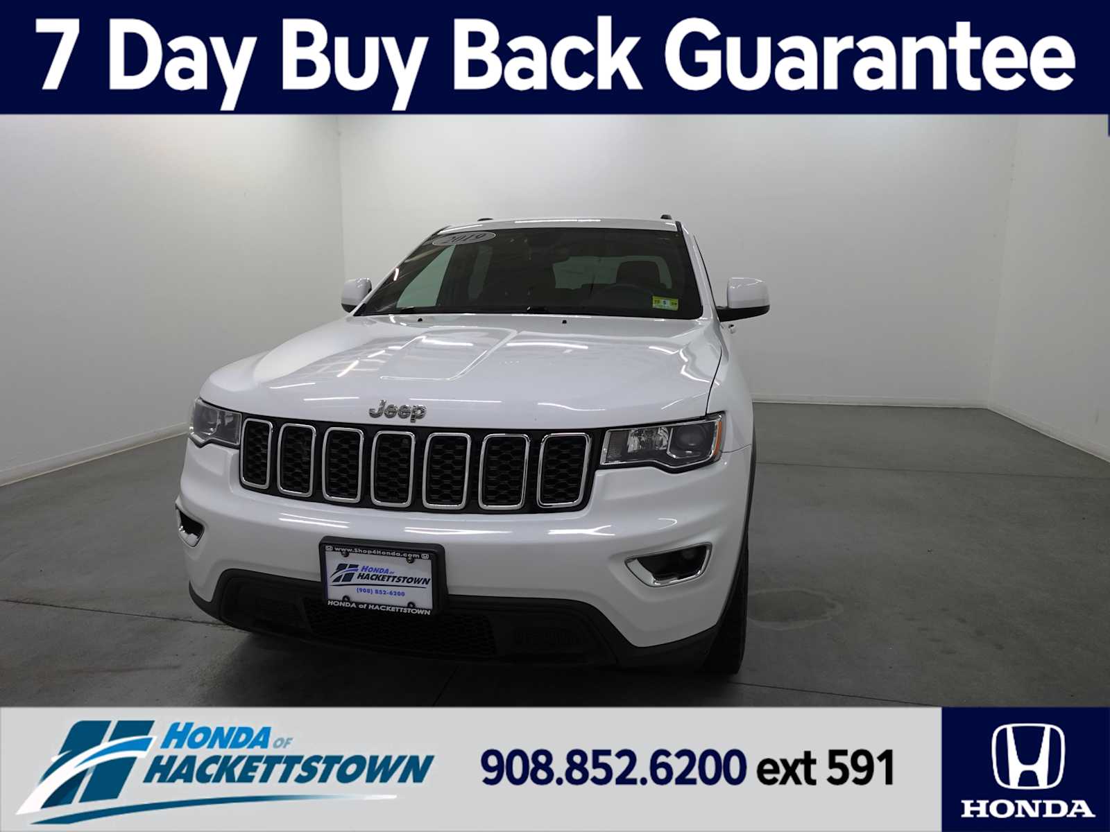 Used 2019 Jeep Grand Cherokee Laredo E with VIN 1C4RJFAG9KC533937 for sale in Hackettstown, NJ