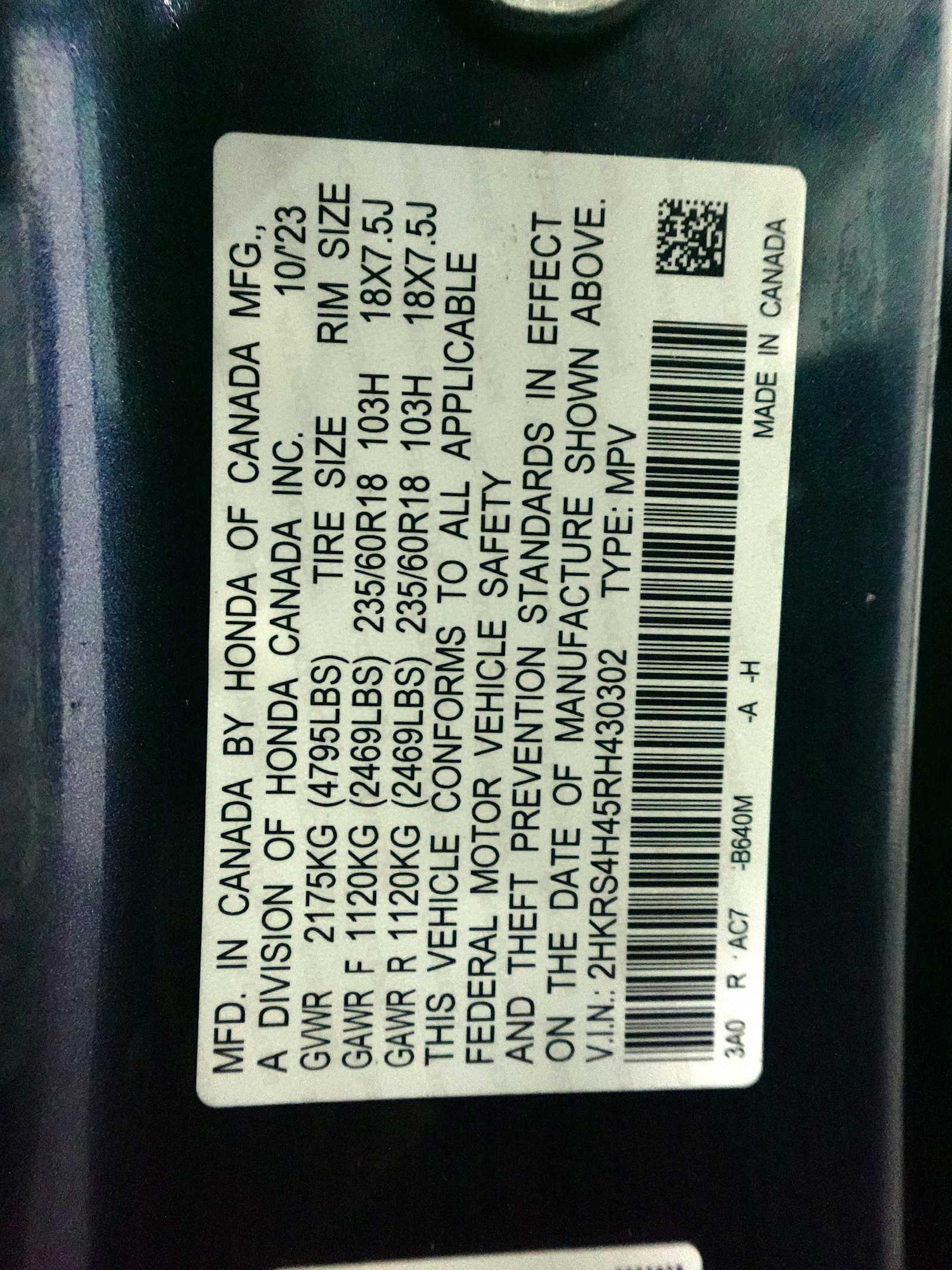 2024 Honda CR-V EX - Photo 30