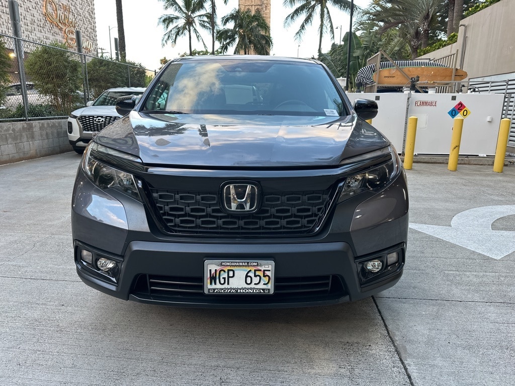 Used 2021 Honda Passport EX-L with VIN 5FNYF7H51MB009677 for sale in Honolulu, HI