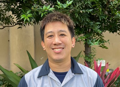 Staff member Nicholas Okamura from 7611ad307621