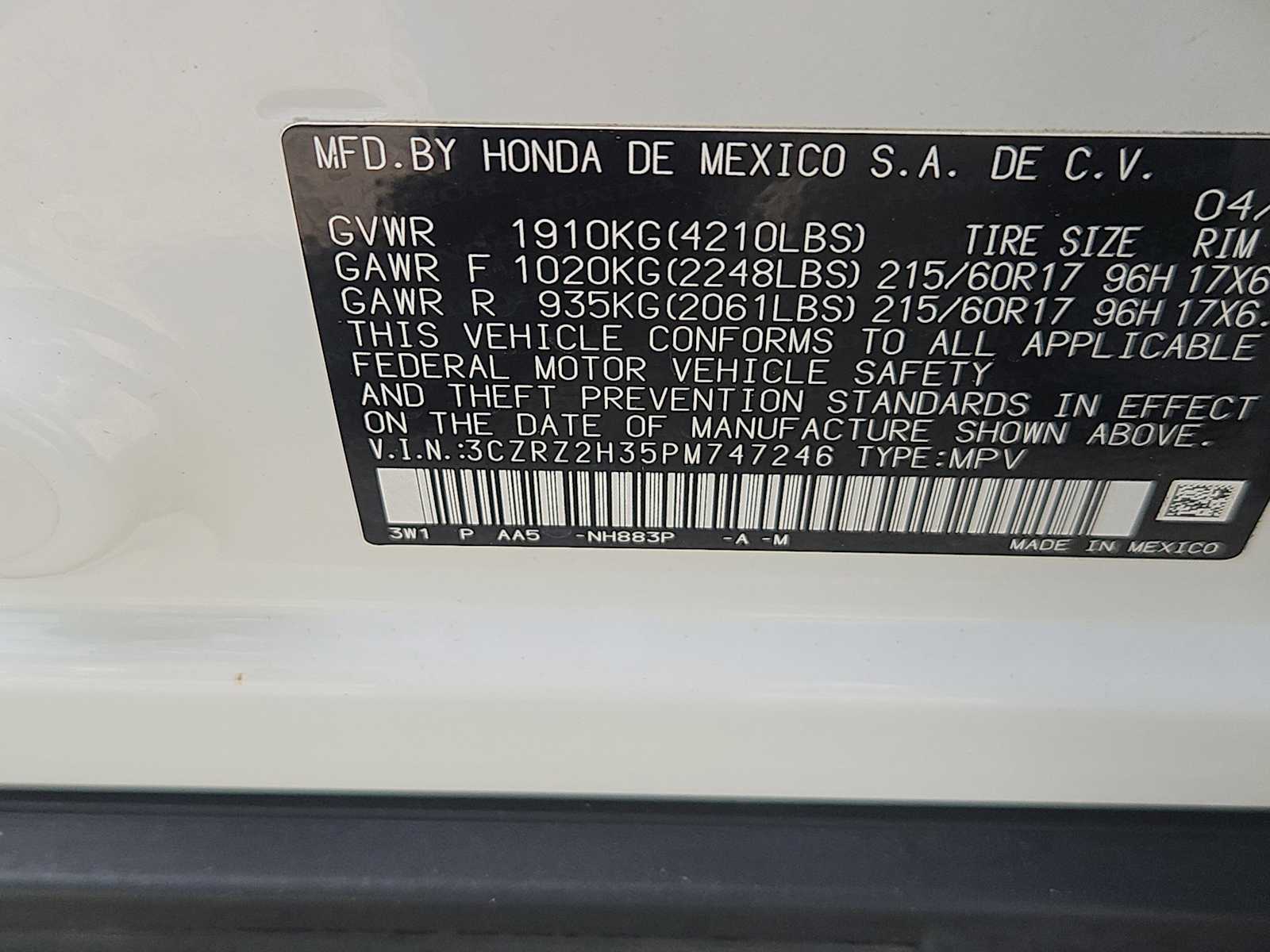 2023 Honda HR-V LX - Photo 14