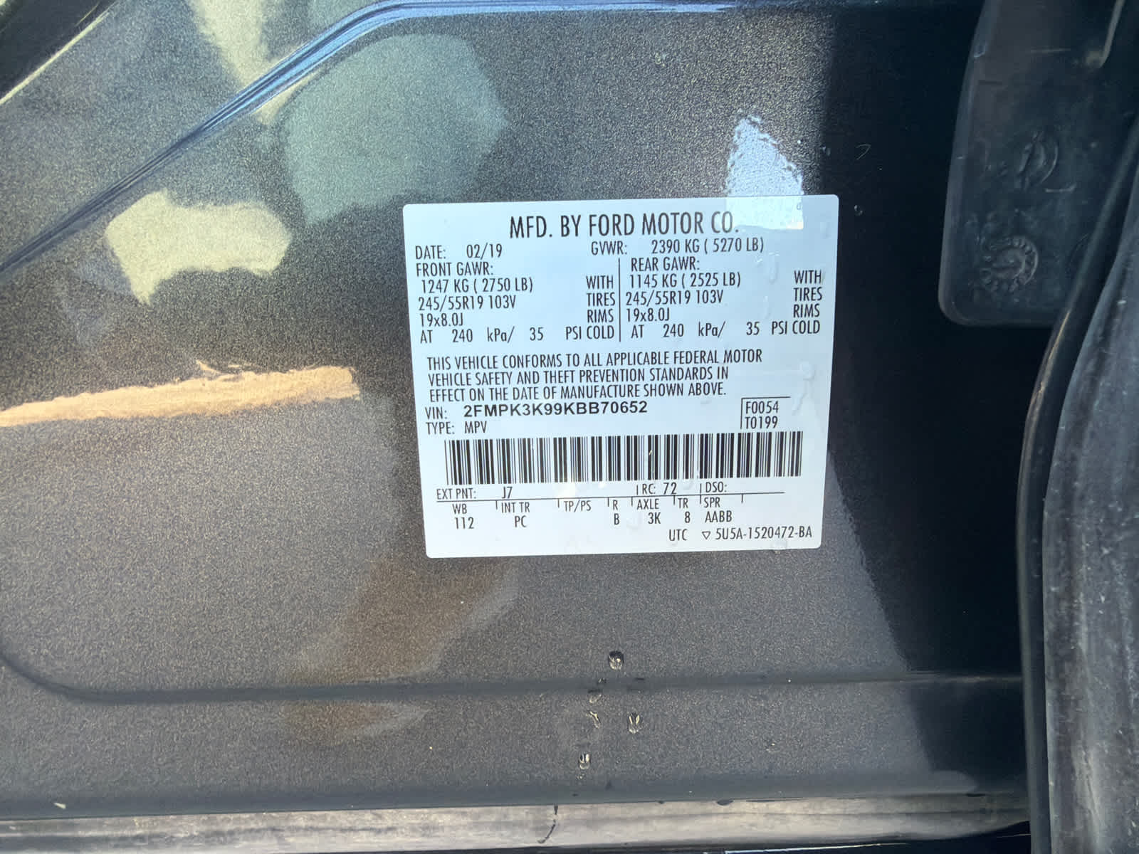 Thumbnail: 2019 Ford Edge - 19