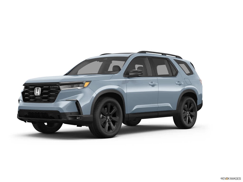 New 2025 Honda Pilot Black Edition SUV Sonic Gray Pearl For Sale in
