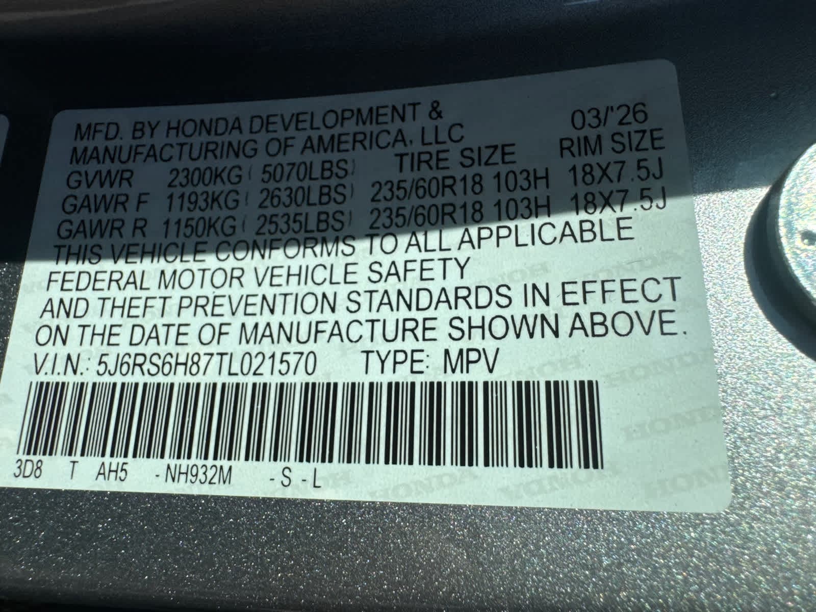 Thumbnail: 2026 Honda CR-V - 15