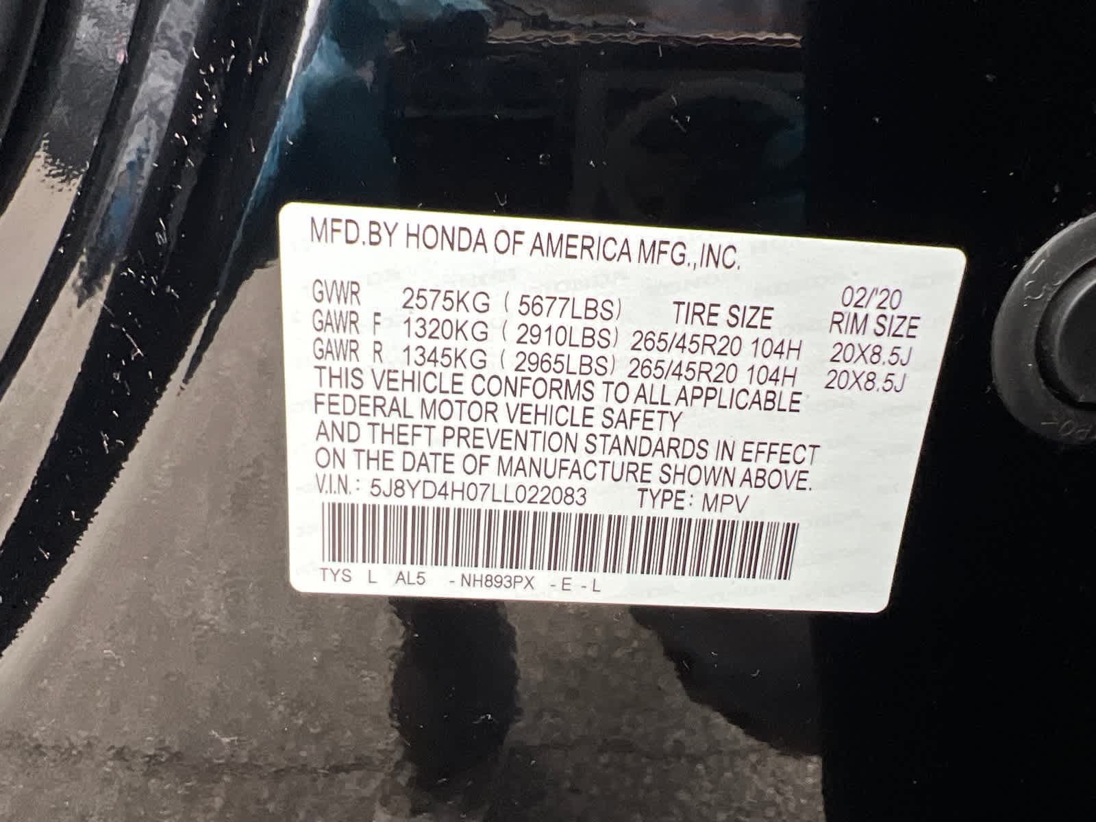 Thumbnail: 2020 Acura MDX - 20