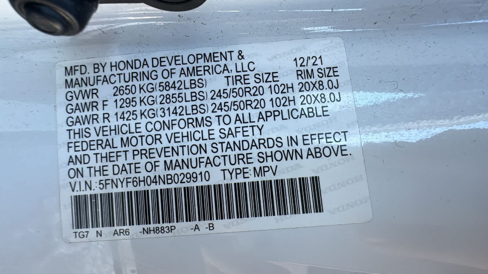 Thumbnail: 2022 Honda Pilot - 20