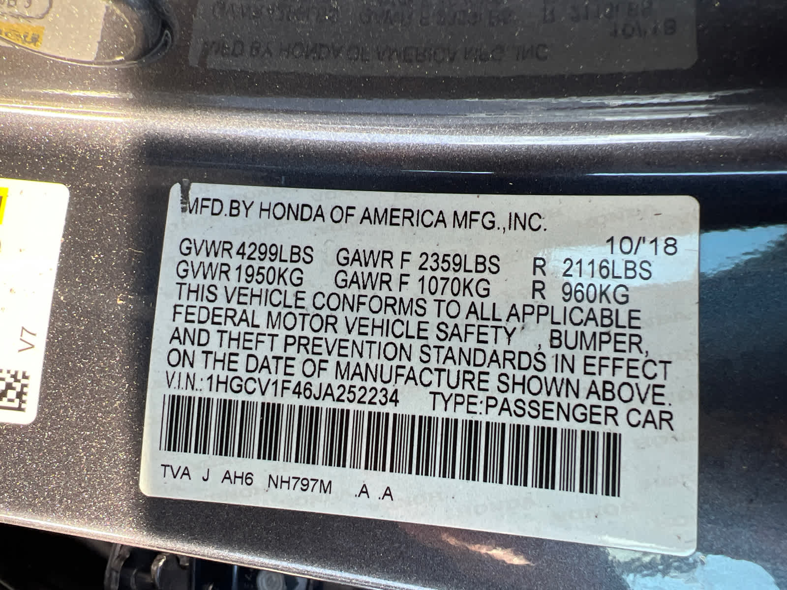 Thumbnail: 2018 Honda Accord - 18