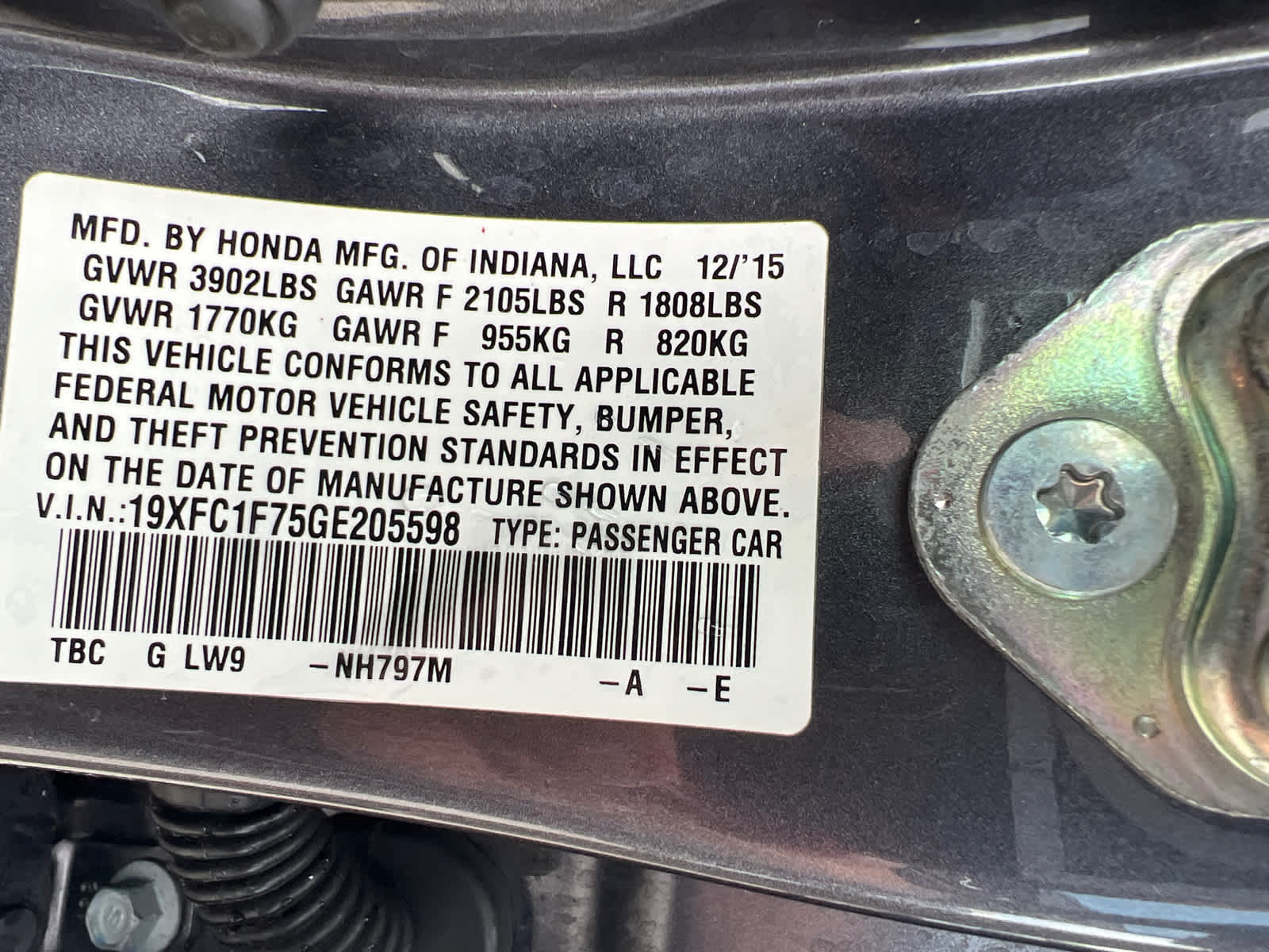 Thumbnail: 2016 Honda Civic - 16