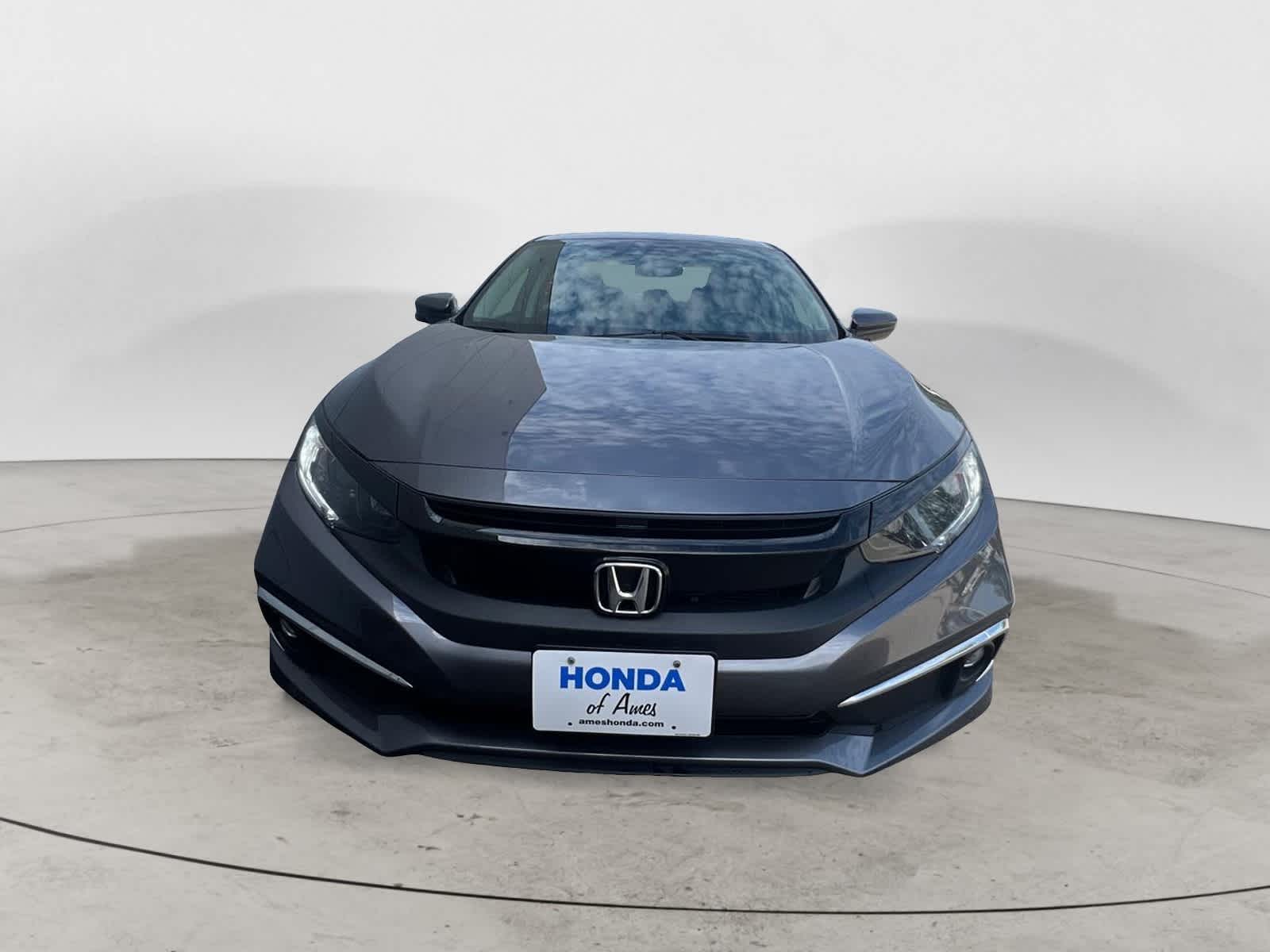 Certified 2020 Honda Civic EX with VIN 19XFC1F33LE011319 for sale in Ames, IA