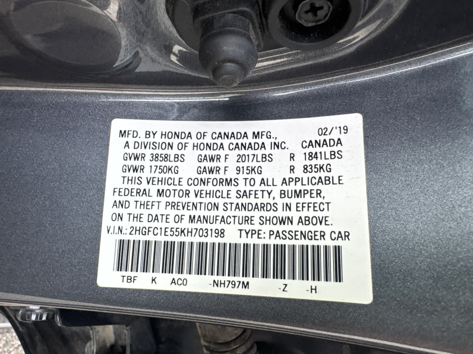 Thumbnail: 2019 Honda Civic - 18