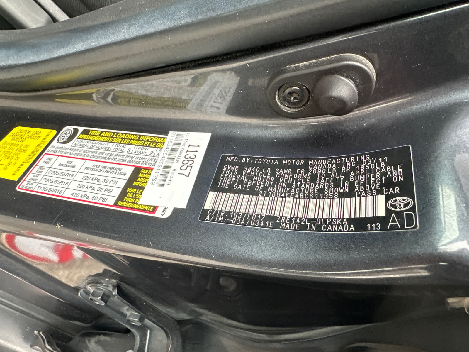 Thumbnail: 2011 Toyota Corolla - 13