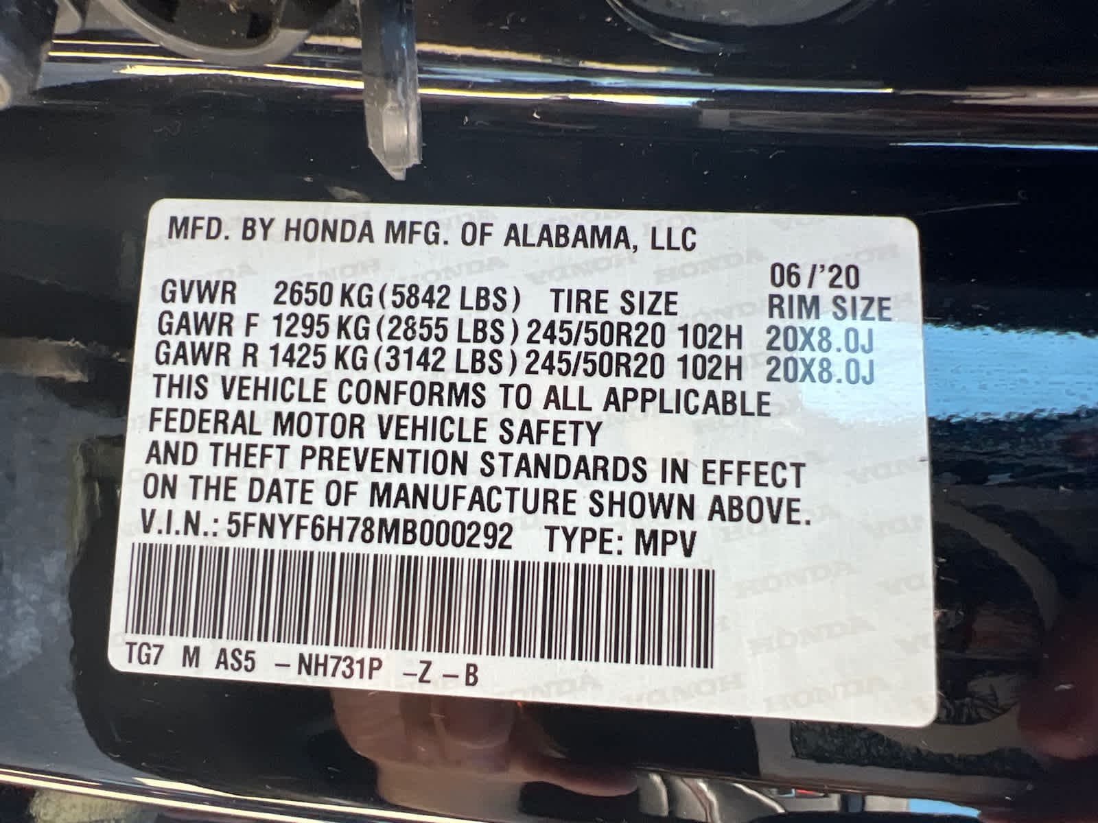 Thumbnail: 2021 Honda Pilot - 17