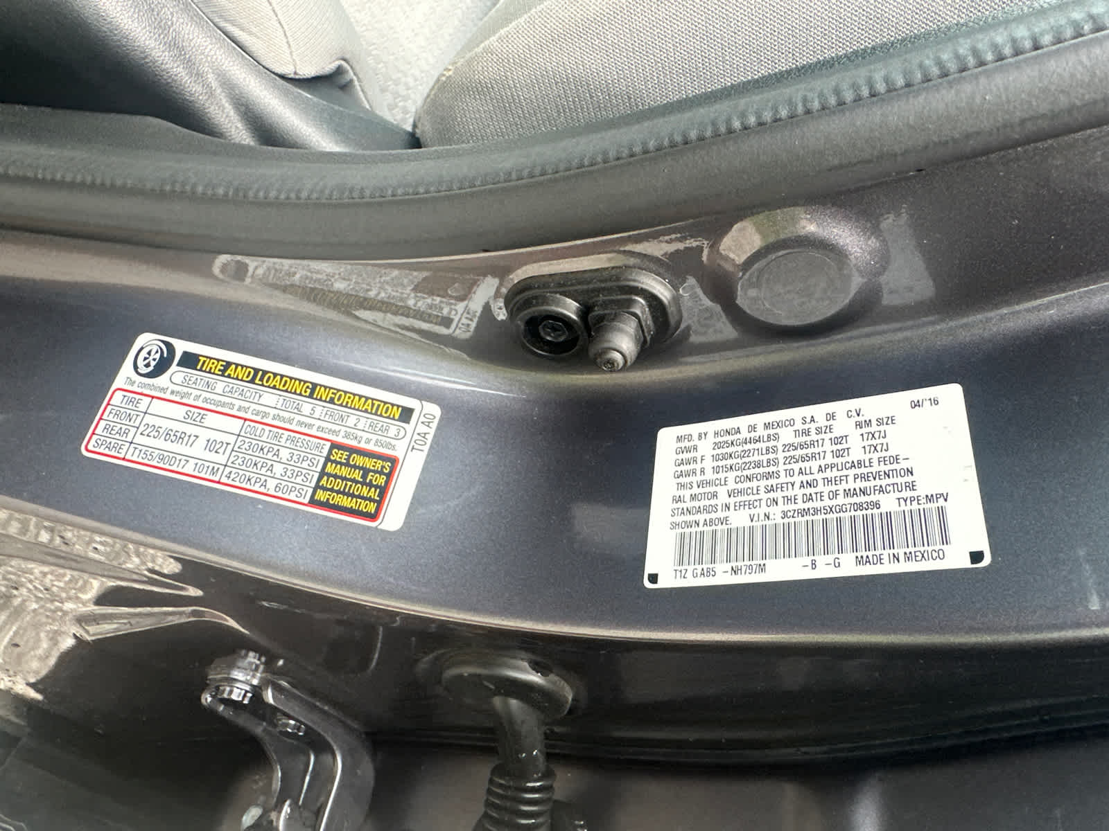 2016 Honda CR-V EX 14