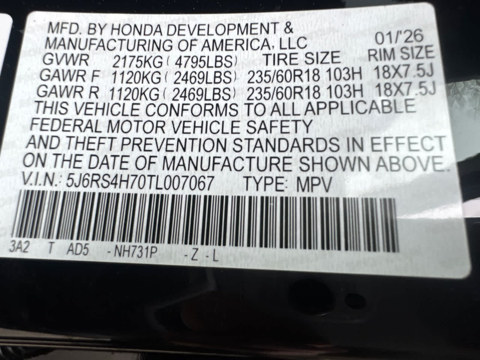 Thumbnail: 2026 Honda CR-V - 16