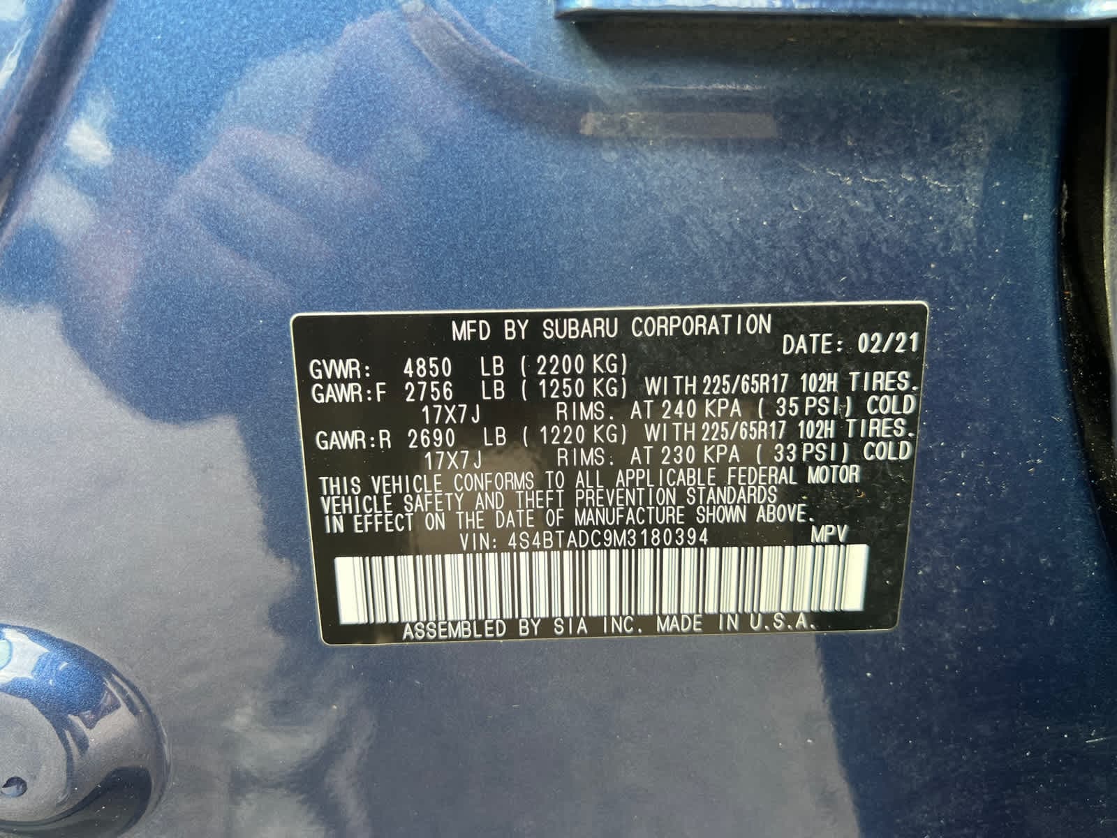 Thumbnail: 2021 Subaru Outback - 16