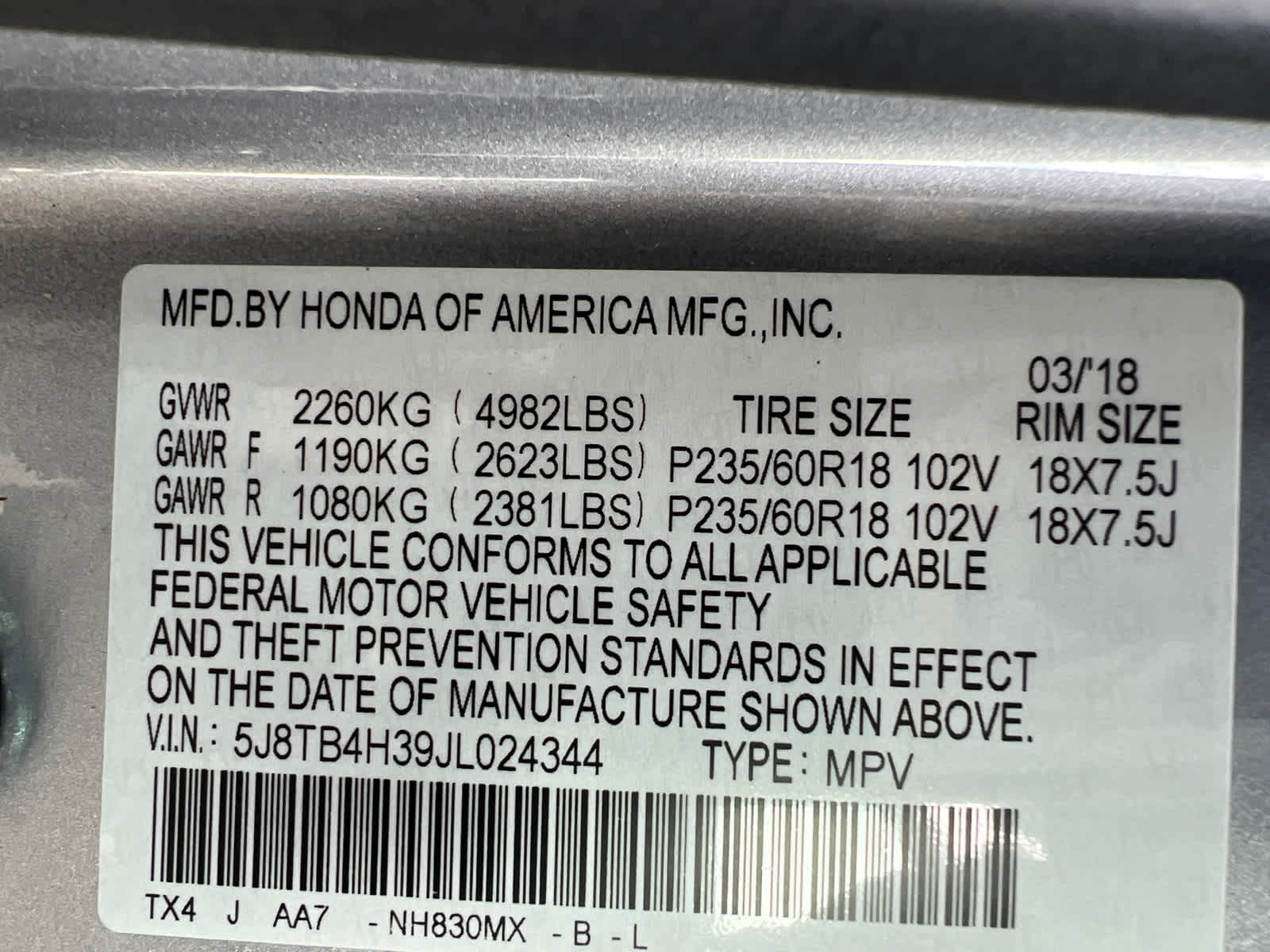 Thumbnail: 2018 Acura RDX - 19