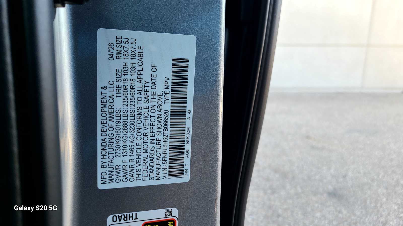 Thumbnail: 2026 Honda Odyssey - 26