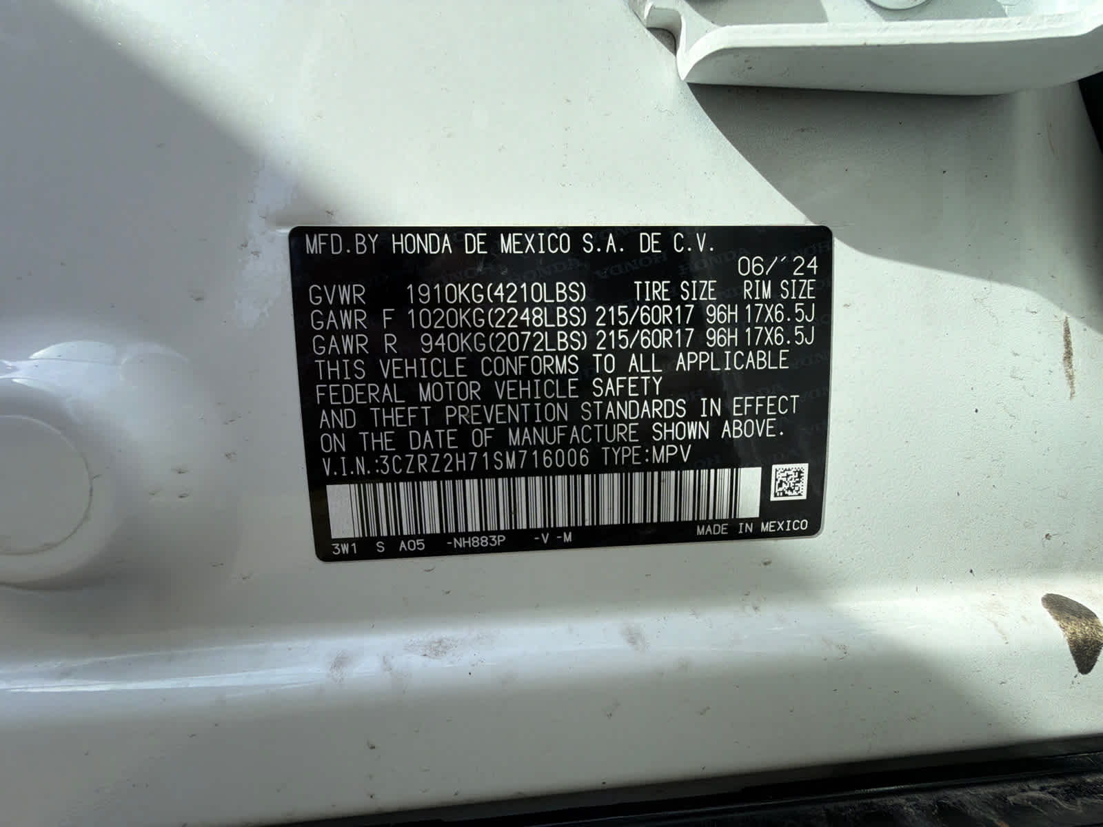 Thumbnail: 2025 Honda HR-V - 18