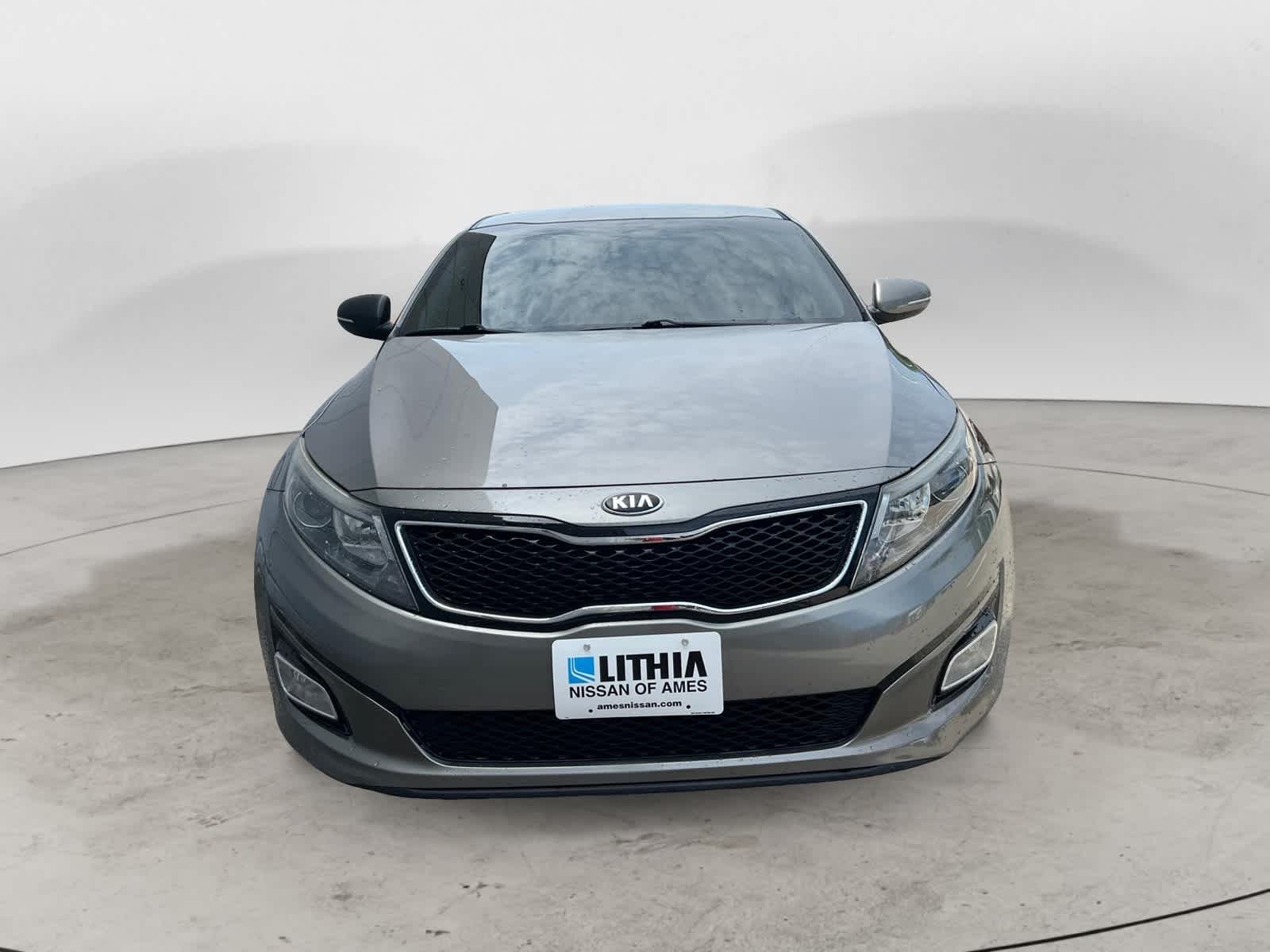 Used 2015 Kia Optima LX with VIN 5XXGM4A70FG473068 for sale in Ames, IA